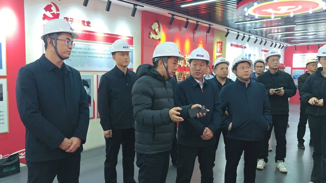 縣委副書記、縣長孫戰勇調研眾鑫發數智化推進工作